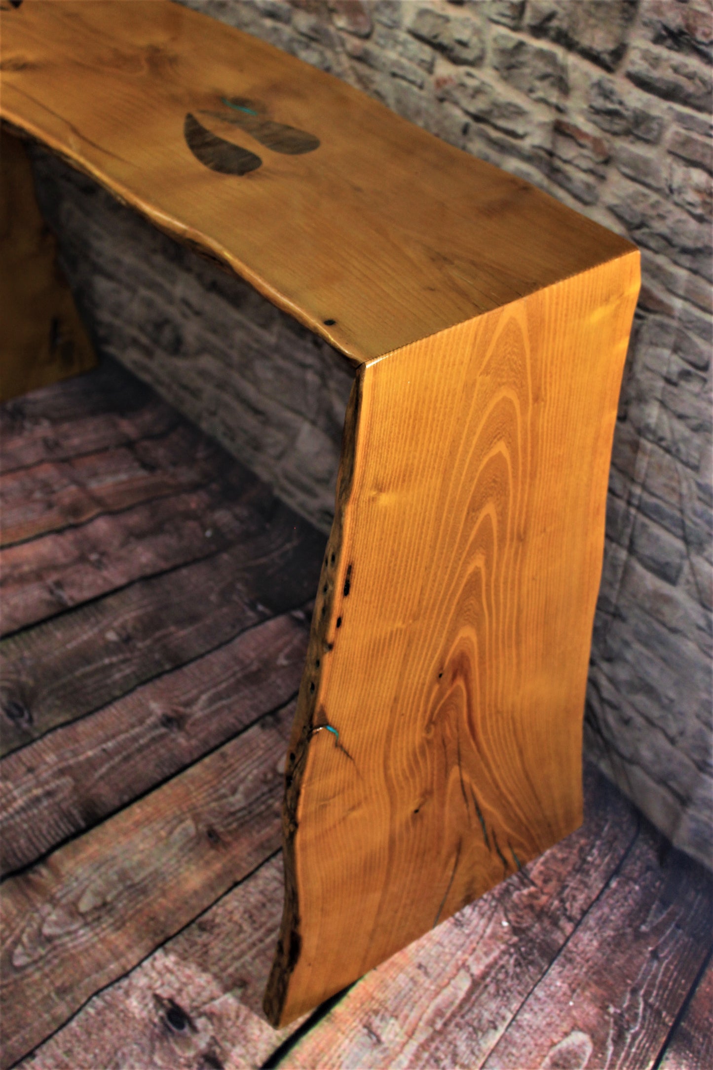 Osage Orange Console Table